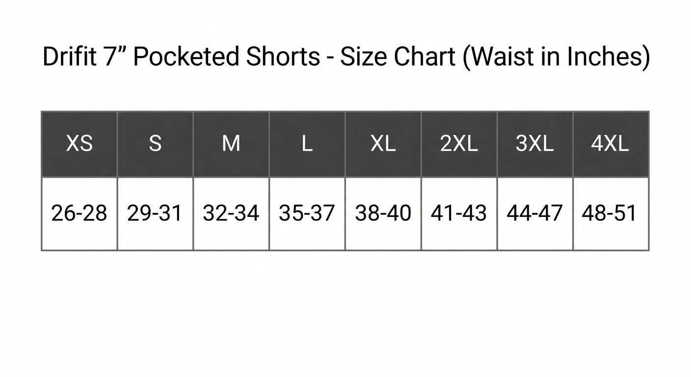 Drifit 7" Pocketed Shorts