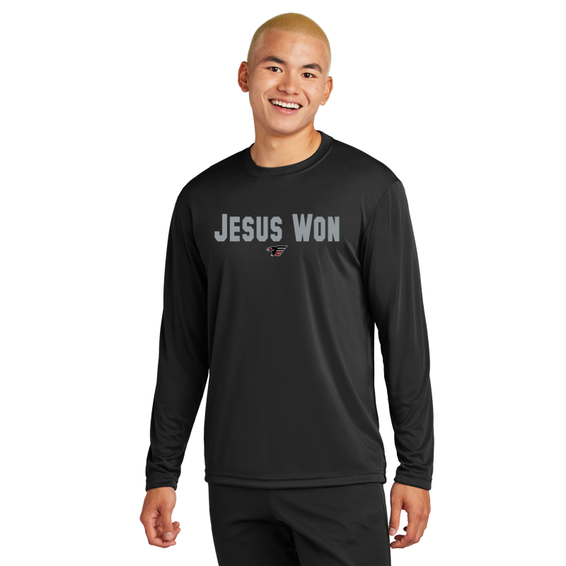 Long Sleeve Dri Fit Tee (CHOOSE COLOR AND LOGO)