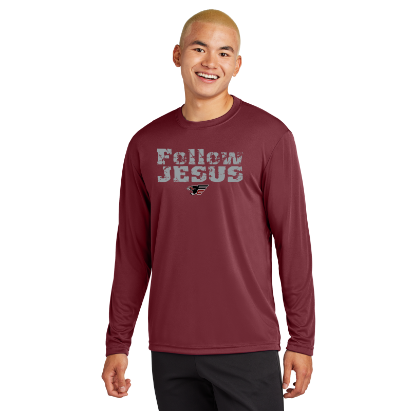 Long Sleeve Dri Fit Tee (CHOOSE COLOR AND LOGO)