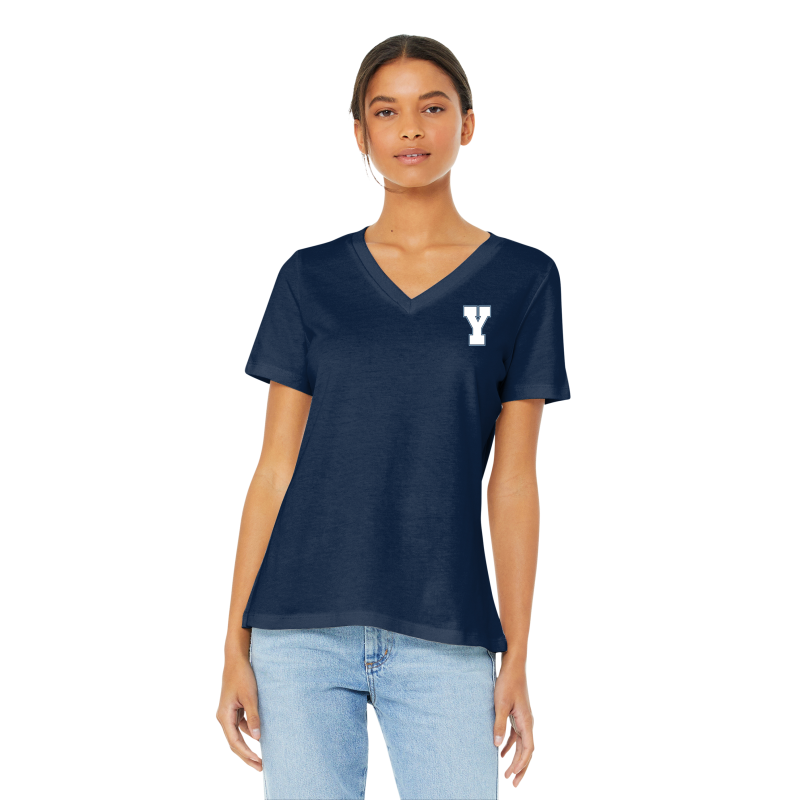 Womens Bella + Canvas V-Neck Tee