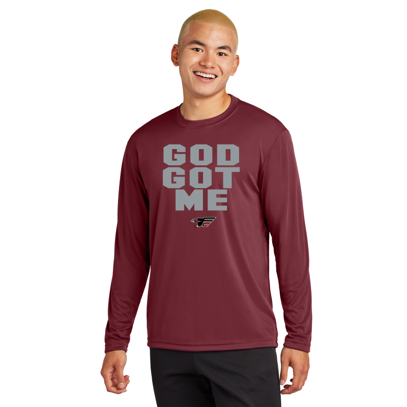 Long Sleeve Dri Fit Tee (CHOOSE COLOR AND LOGO)