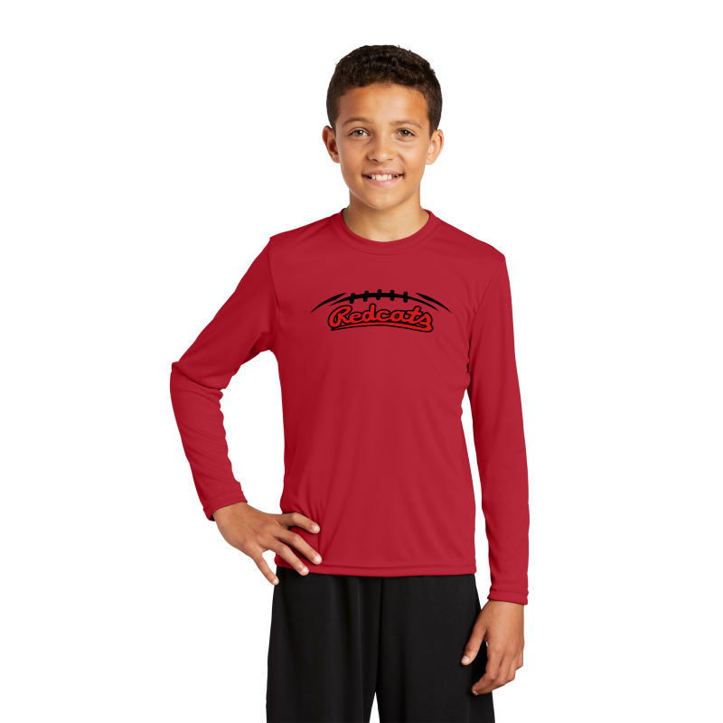 Youth Long Sleeve Polyester Shirt