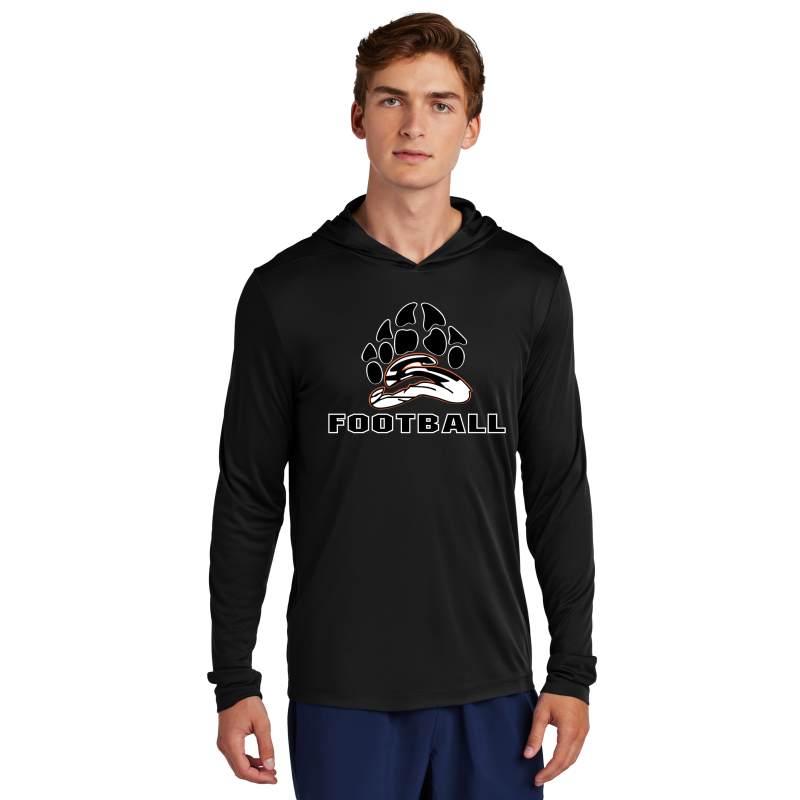 Polyester UV Long Sleeve Hoodie Pullover (Multiple Colors)