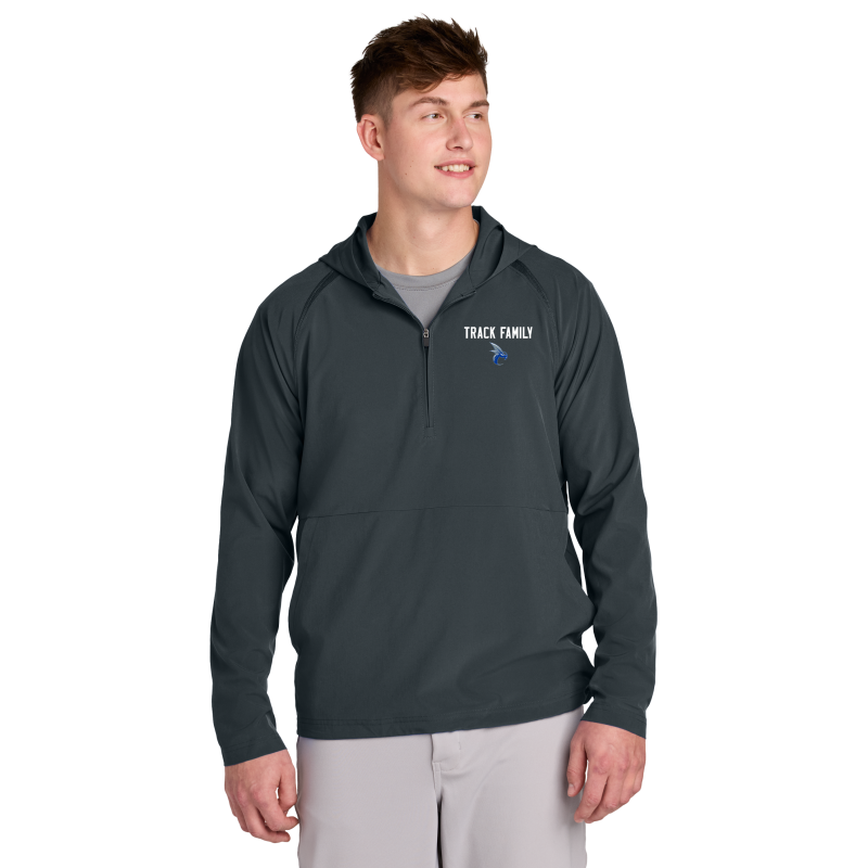 1/2 Zip Long Sleeve Hoodie Jacket (multiple colors)