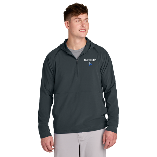 1/2 Zip Long Sleeve Hoodie Jacket (multiple colors)