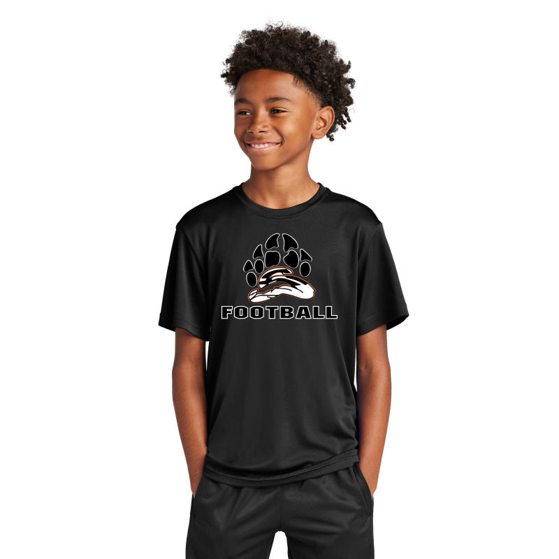 Youth Polyester Short Sleeve Shirt (Multiple Colors)