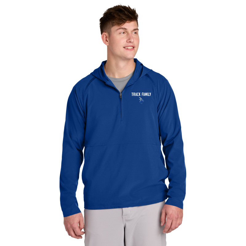 1/2 Zip Long Sleeve Hoodie Jacket (multiple colors)