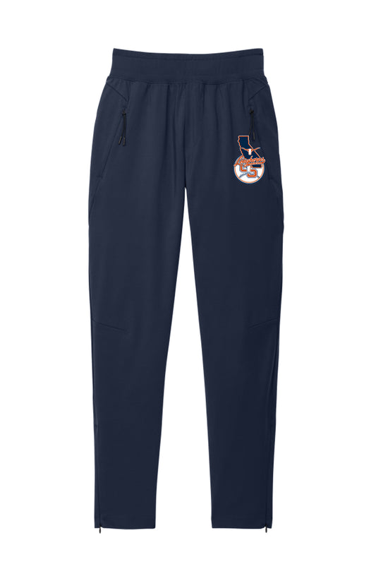 Joggers - Elastic waistband with drawcord