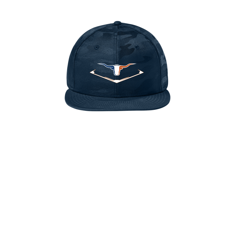 New Era Camo Snapback Hat