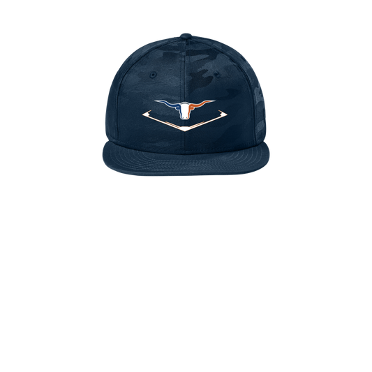 New Era Camo Snapback Hat