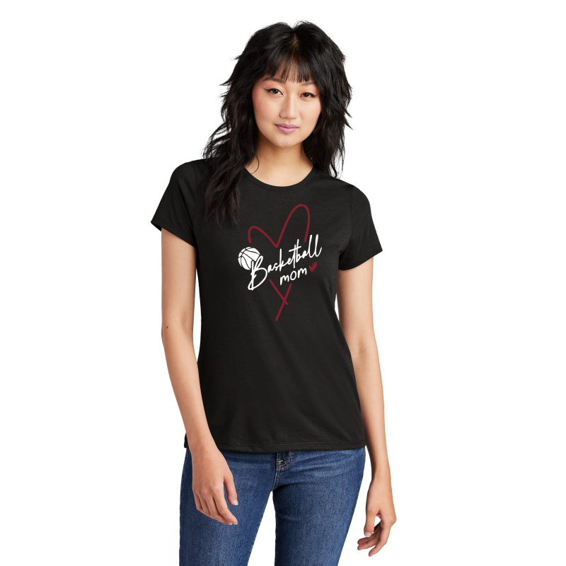 Basketball Mom Personalized Tee