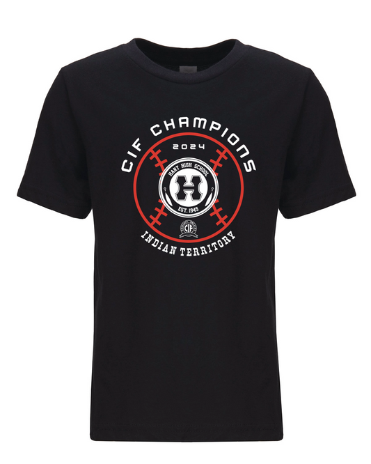 Youth Hart High CIF Champs, Black Shirt