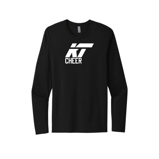 Long Sleeve Cotton Tee-Basketball, Gymnastics, Cheer