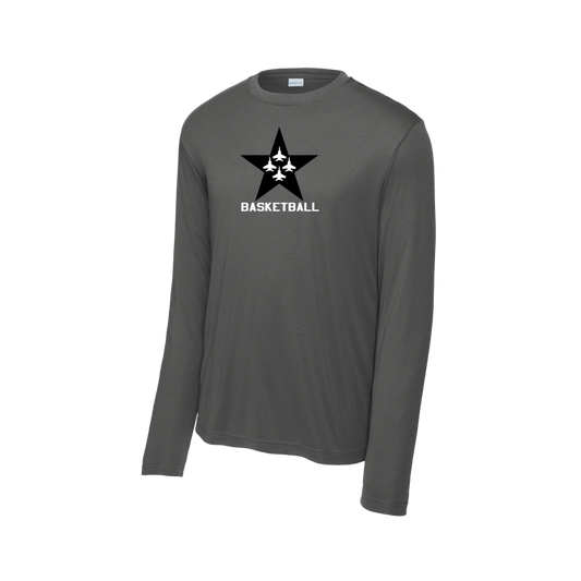 Long Sleeve Dri Fit Tee-Basketball, Gymnastics, Cheer