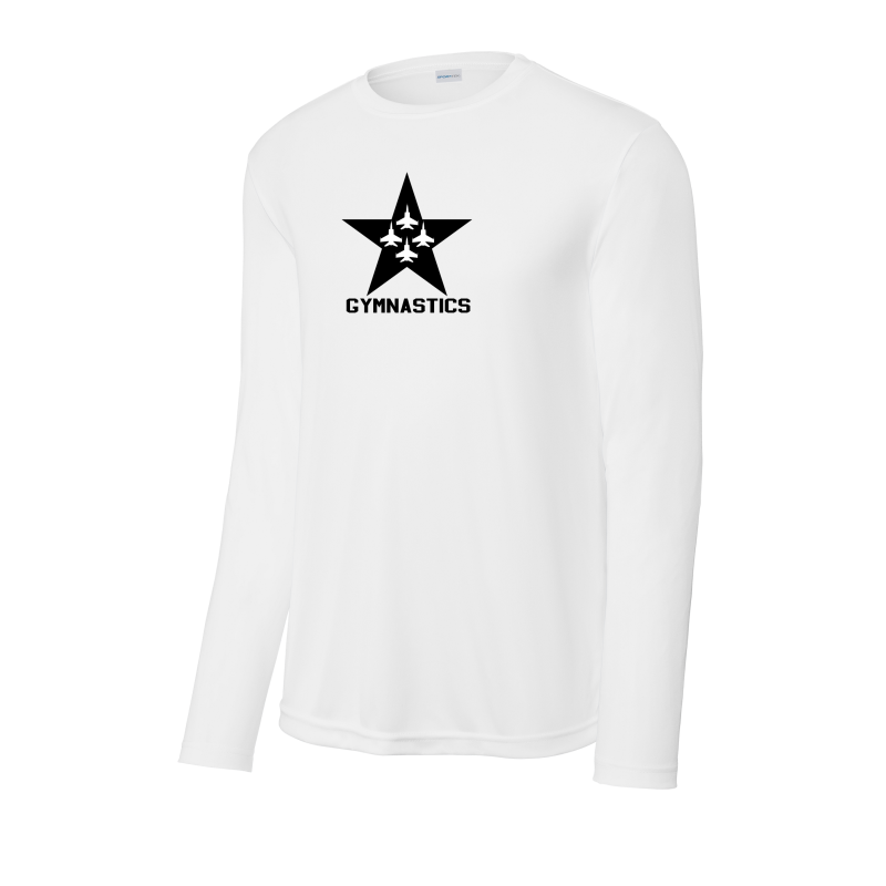 Long Sleeve Dri Fit Tee-Basketball, Gymnastics, Cheer