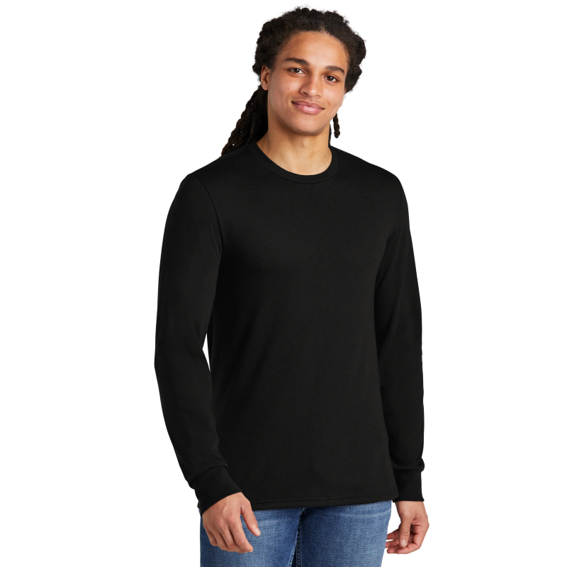 Tri Blend Long Sleeve Tee (CHOOSE COLOR AND LOGO)