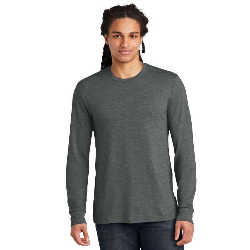 Tri Blend Long Sleeve Tee (CHOOSE COLOR AND LOGO)