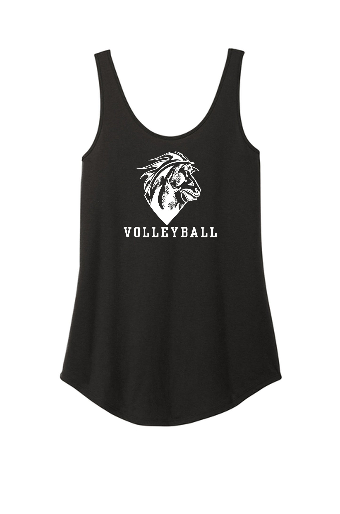 Womens Tri Blend Tank 50/25/25 polyester/combed ring spun cotton/rayon