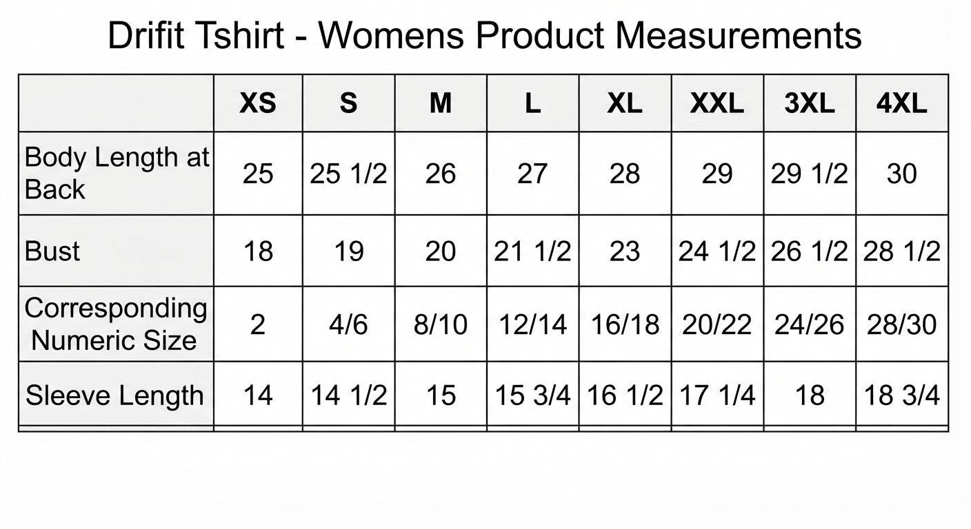 Drifit Tshirt - womens
