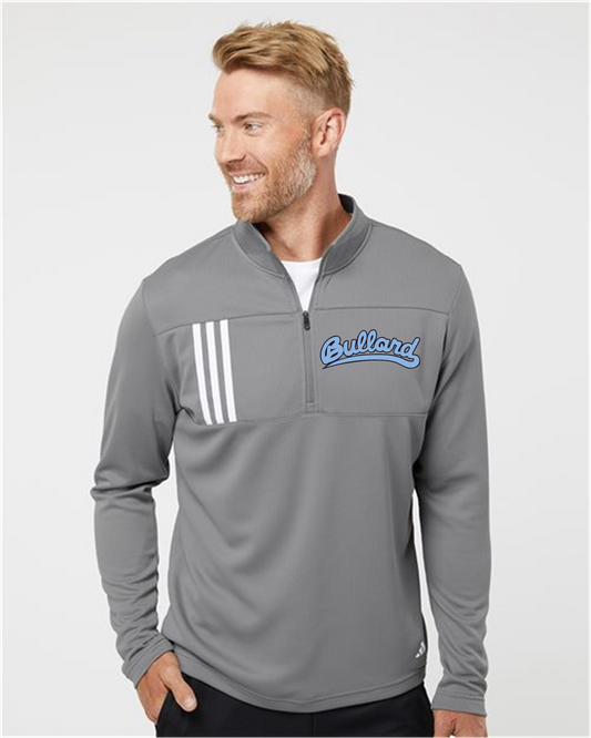 Adidas 3 Stripe 1/4 Zip Pullover