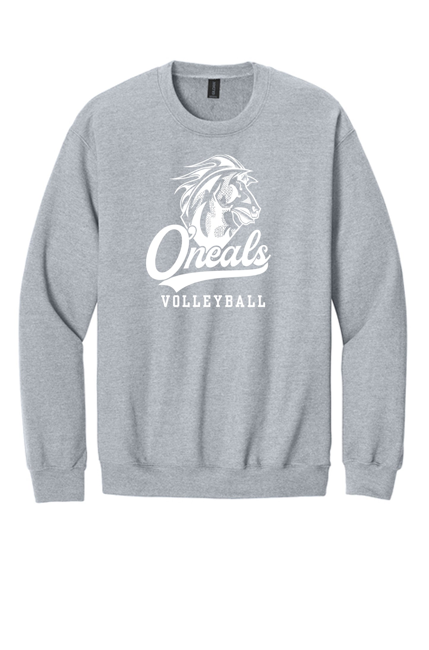 Crewneck 8.4-ounce, 80/20 ring spun cotton/poly