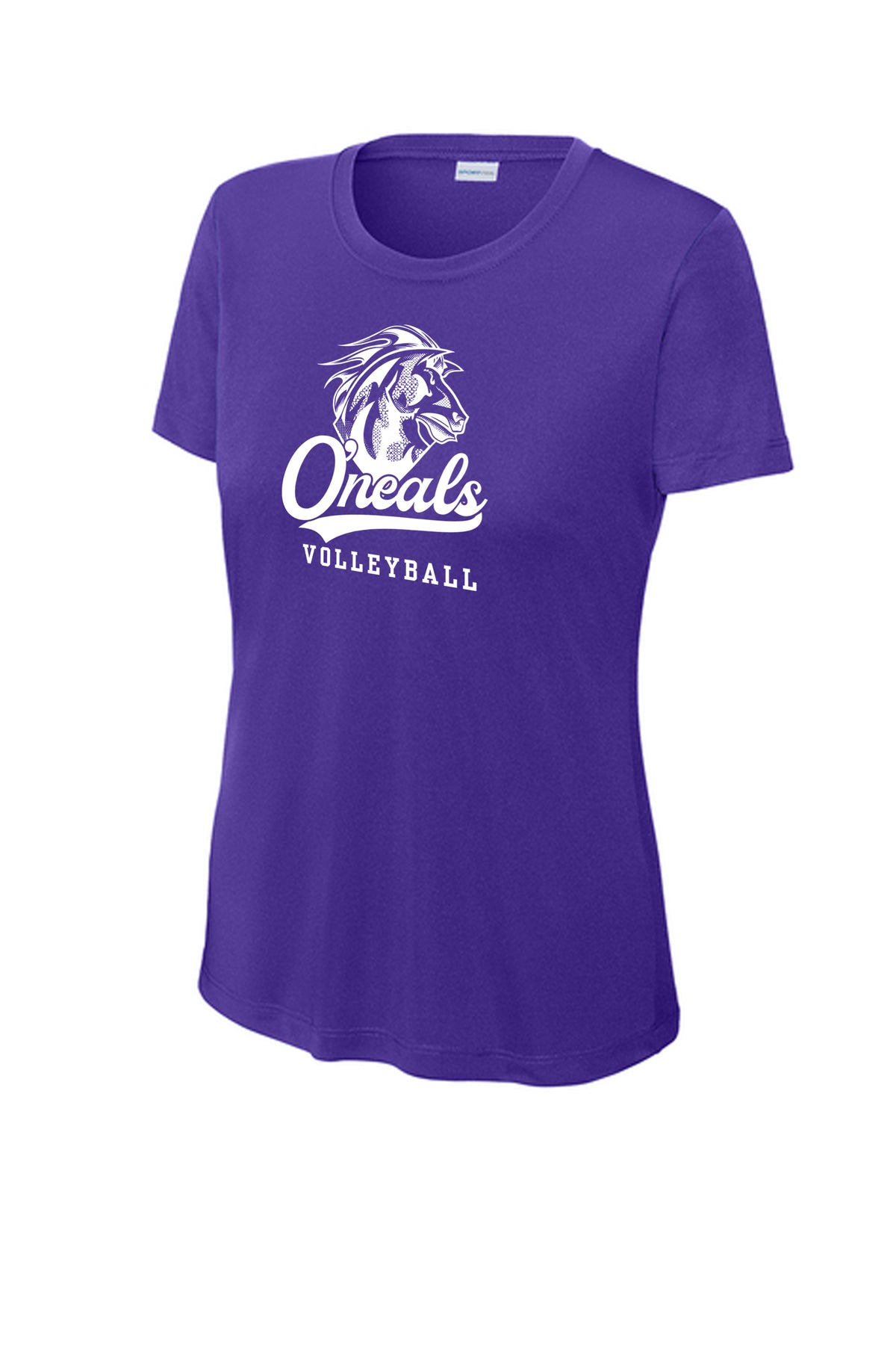 Womens drifit tee  100% Polyester